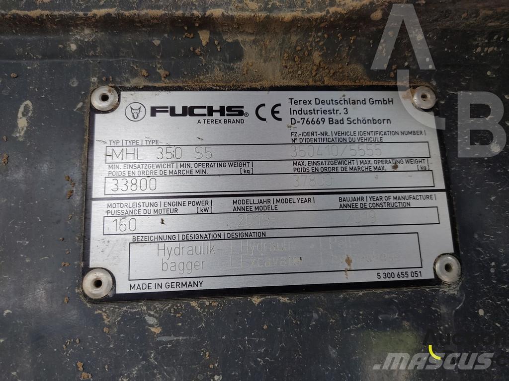 Fuchs MHL 350 工业挖掘机