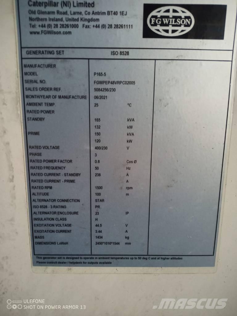 FG Wilson P 65-5 柴油发电机