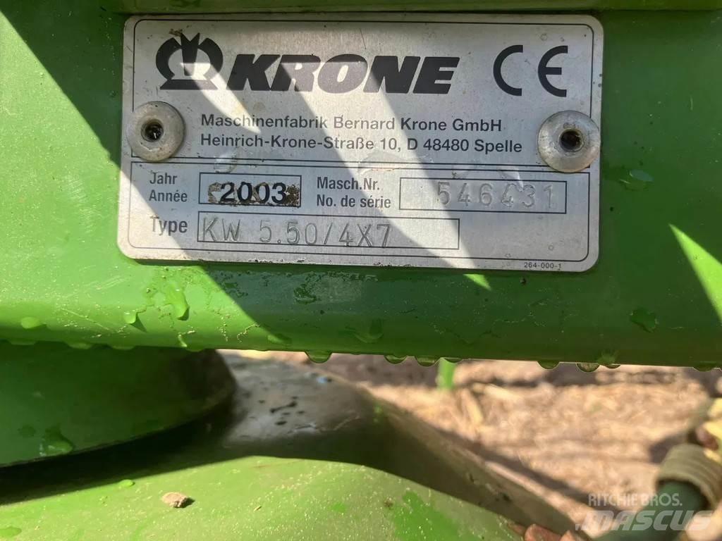 Krone Hooischudder 犁耙和摊草机