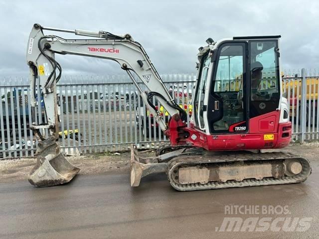 Takeuchi TB260 小型挖掘机
