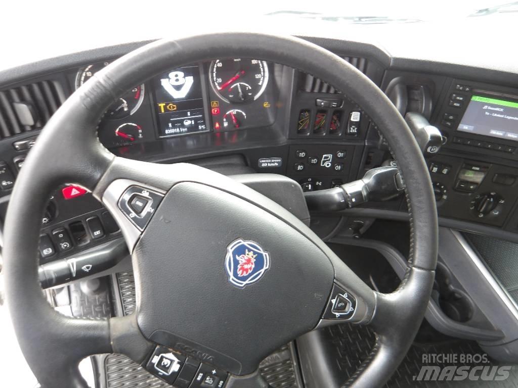 Scania R730 8x4 平板车