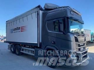 Scania R580 Flisbil 碎木车