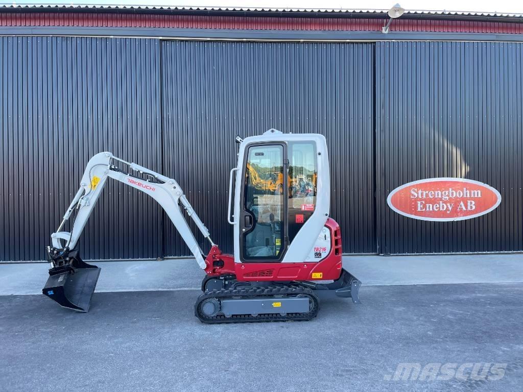 Takeuchi TB 216 小型挖掘机