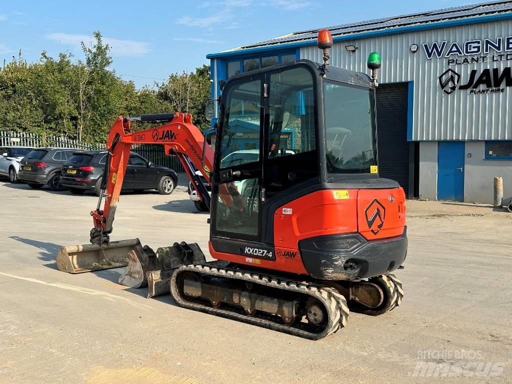 Kubota KX027-4 小型挖掘机