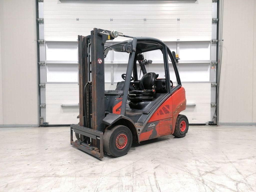 Linde H20T-02/600 天然气叉车