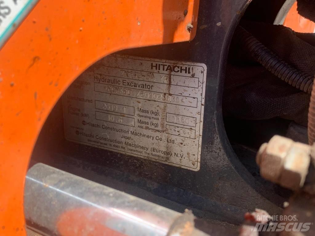 Hitachi ZX 19 U-5 小型挖掘机