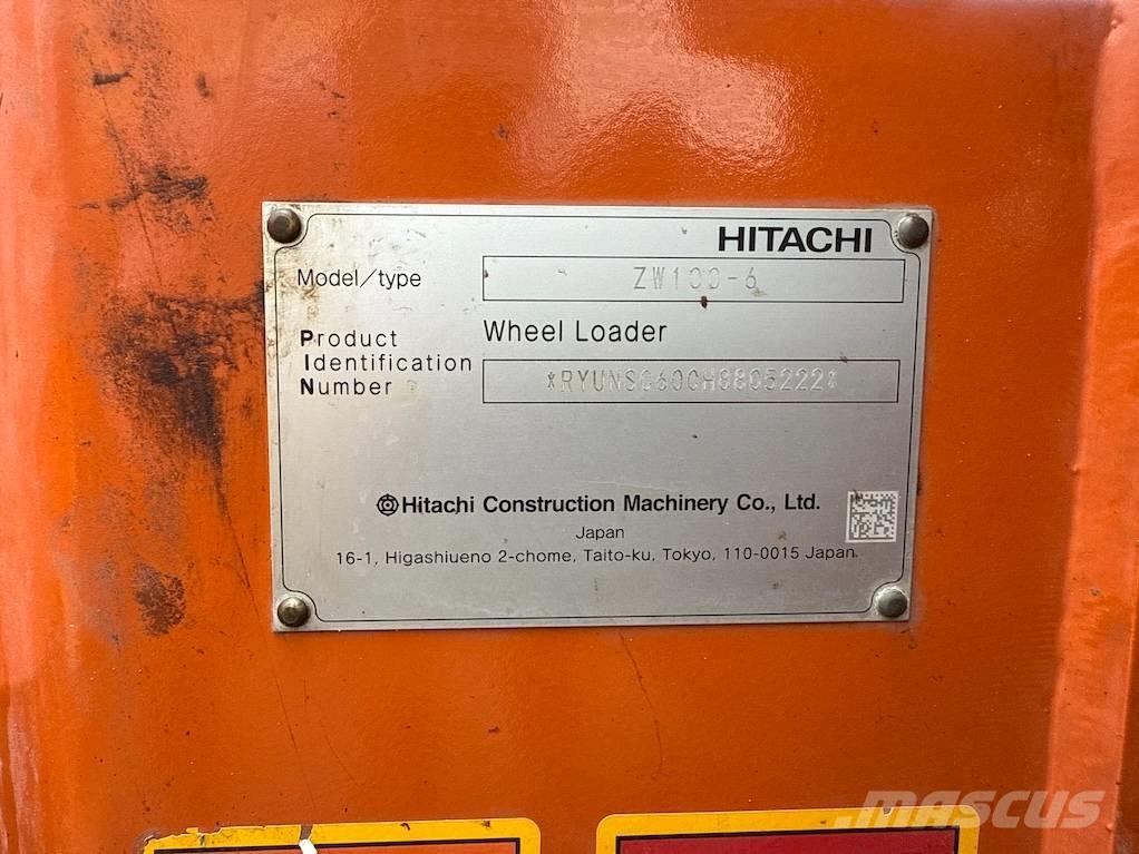 Hitachi ZW 100 轮式装载机