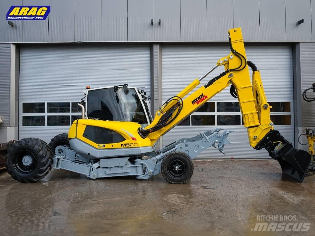 Menzi Muck M520 轮式挖掘机