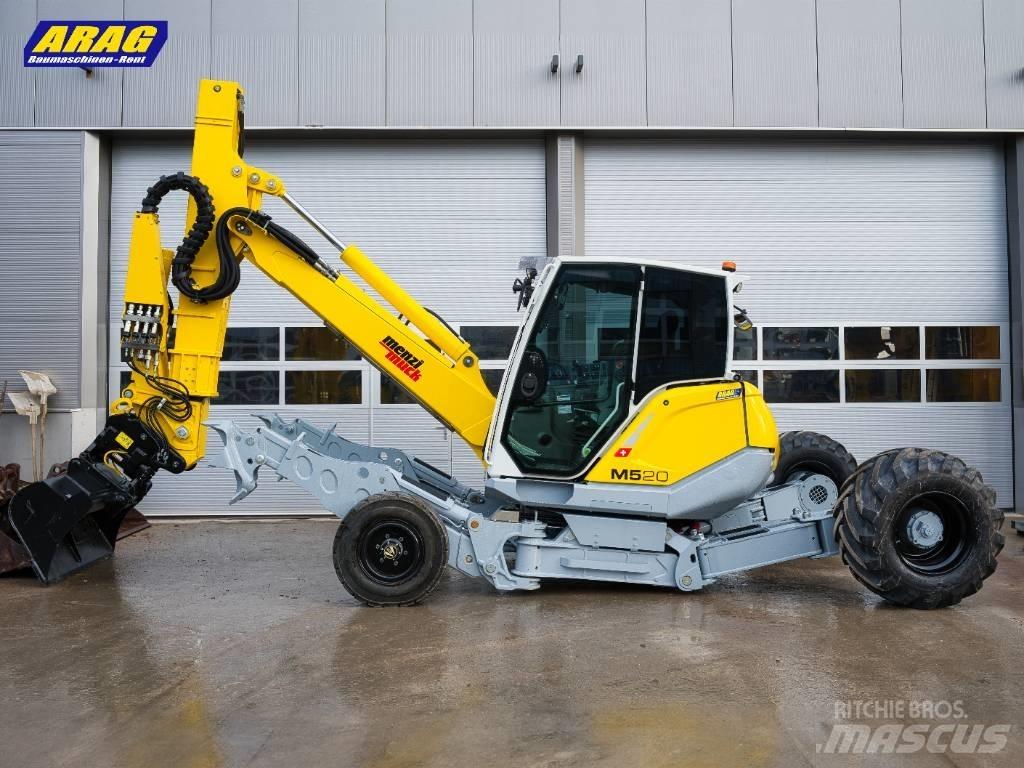 Menzi Muck M520 轮式挖掘机