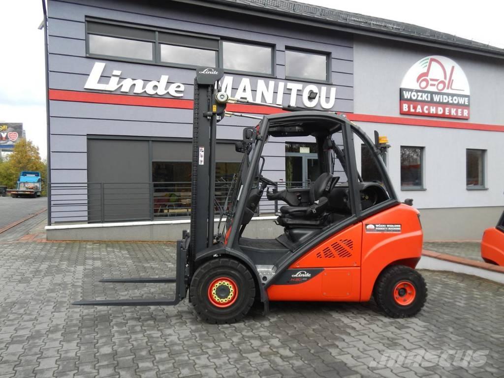 Linde H30T-02 天然气叉车