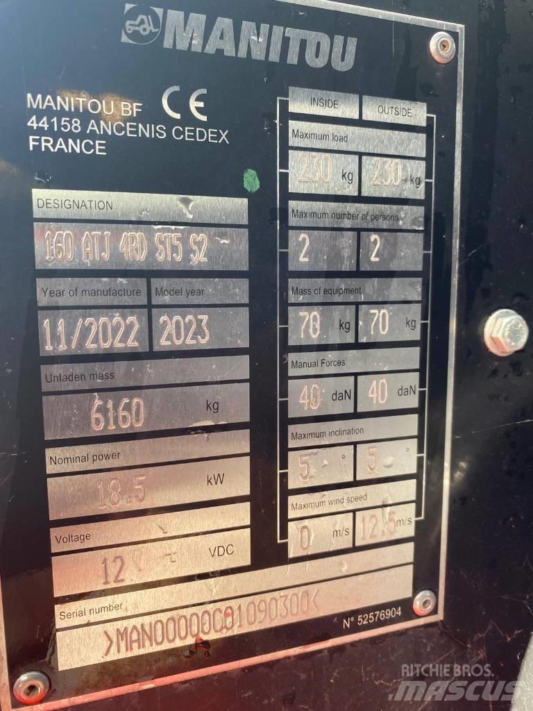 Manitou 160 ATJ 曲臂高空工作平台