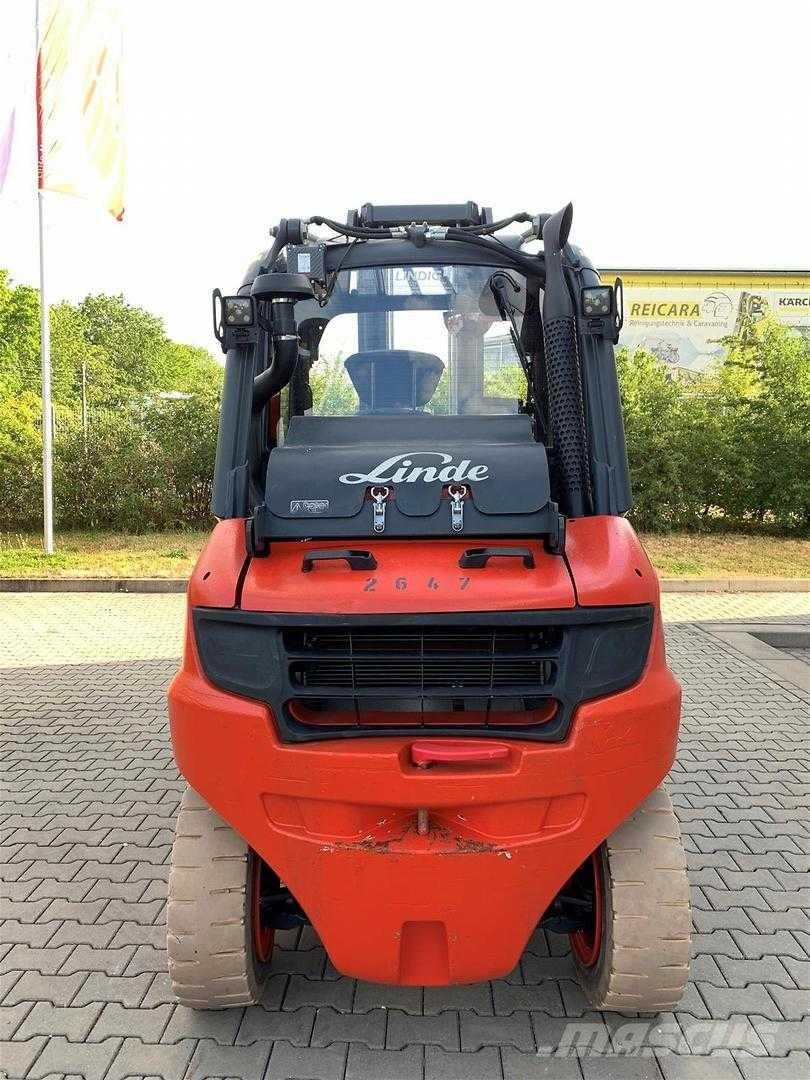 Linde H50T 天然气叉车