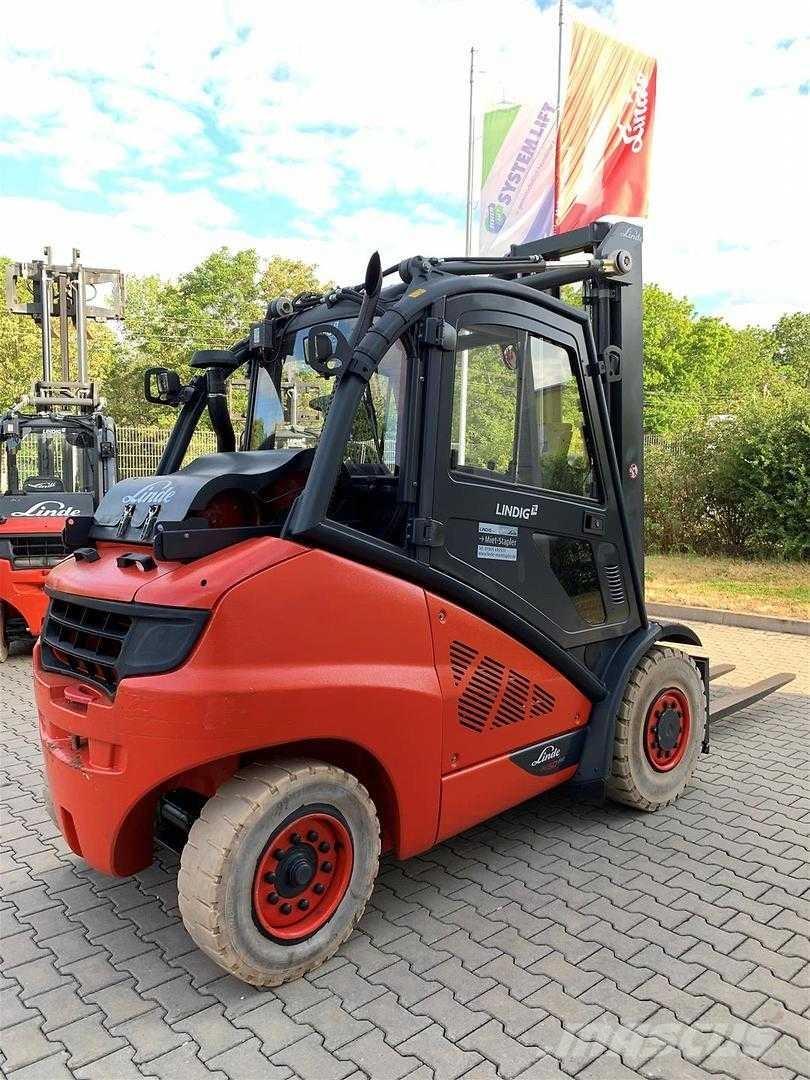 Linde H50T 天然气叉车