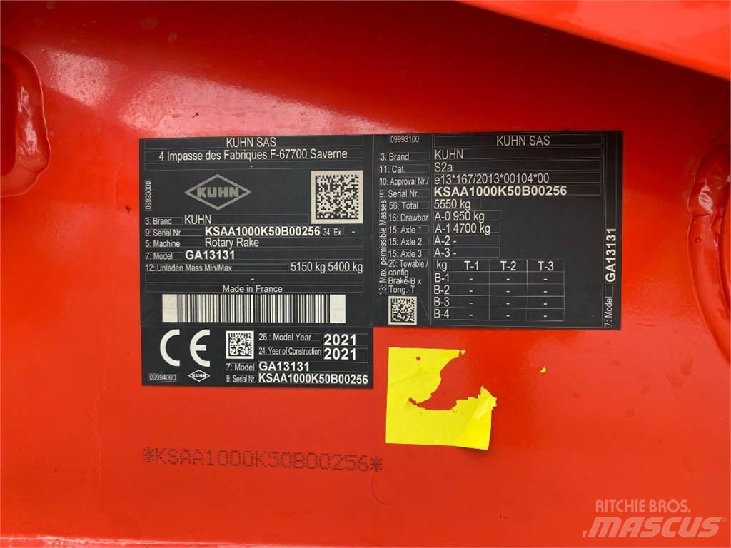 Kuhn GA13131 收割机