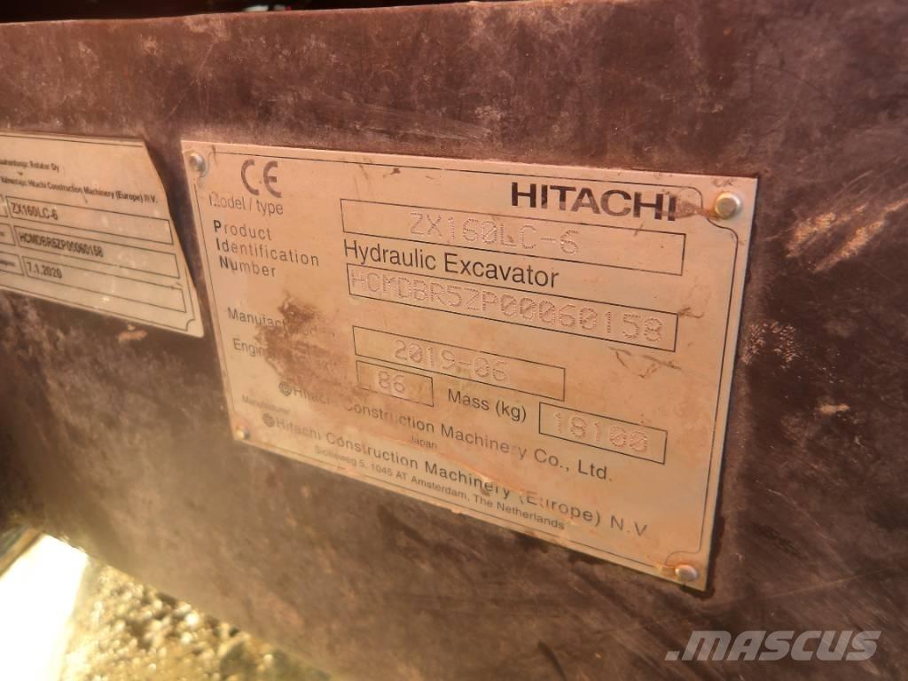 Hitachi ZX 160 LC 履带挖掘机