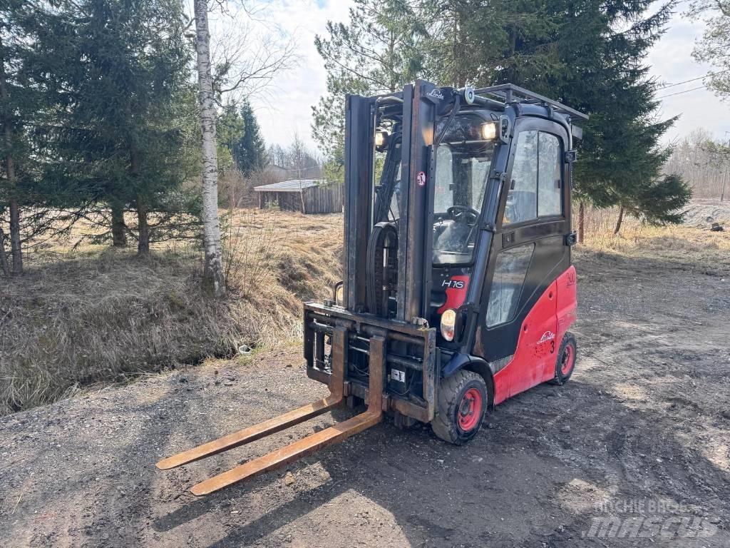 Linde H 16 天然气叉车
