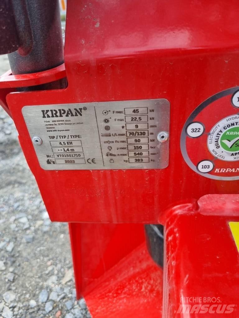 Krpan 4,5EH 绞车
