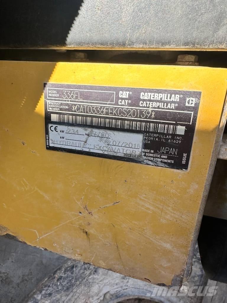 CAT 336 F L 履带挖掘机