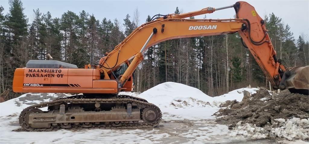 Doosan DX 480 LC 履带挖掘机