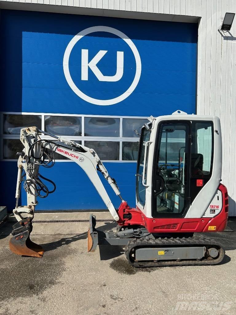 Takeuchi TB 216 小型挖掘机