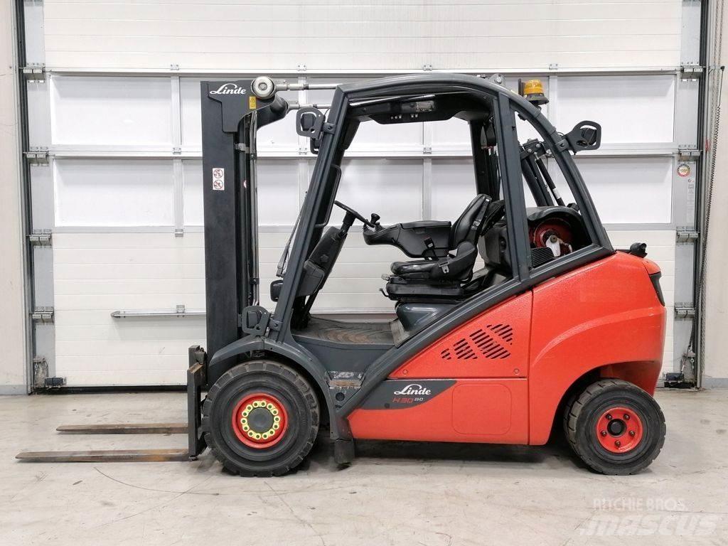 Linde H30T-02 天然气叉车