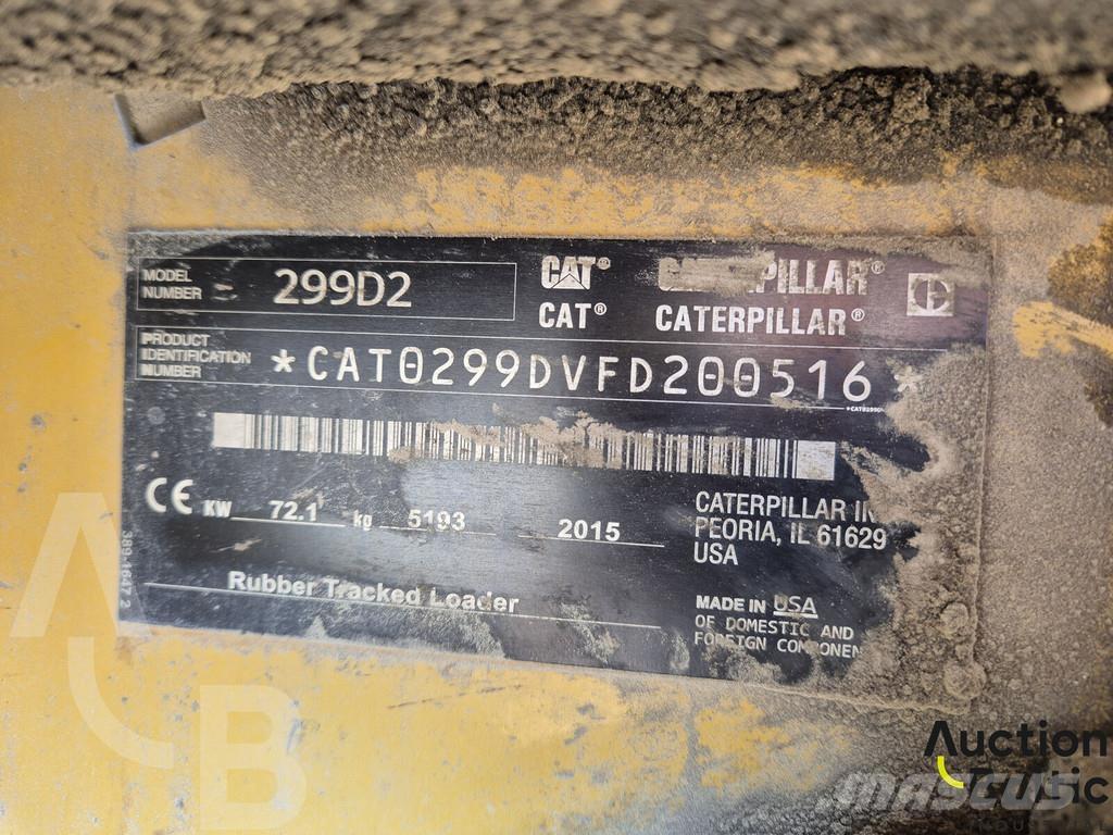 CAT 299 D 2 履带式装载机