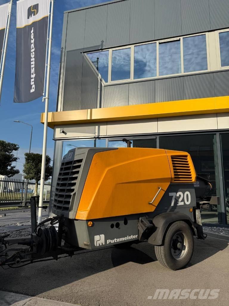 Putzmeister P 720 TD 混凝土输送泵|布料机