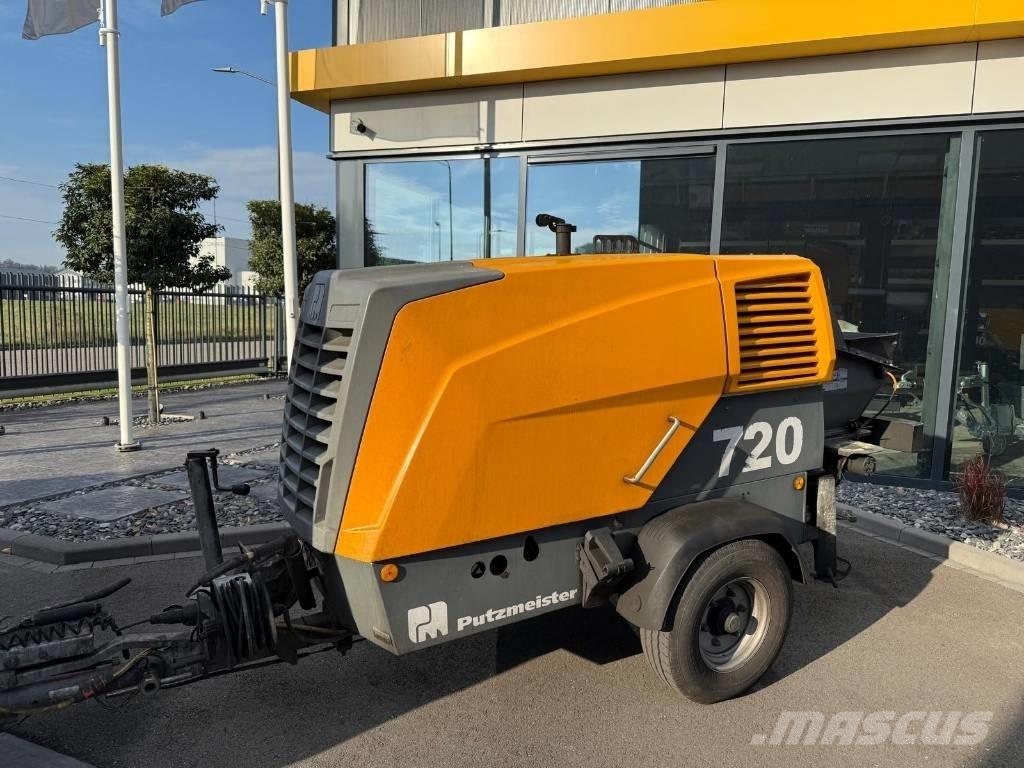 Putzmeister P 720 TD 混凝土输送泵|布料机