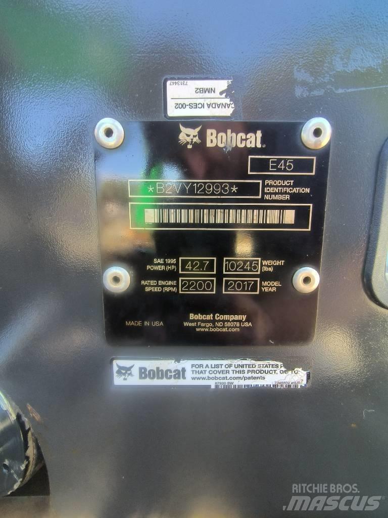 Bobcat E 45 小型挖掘机
