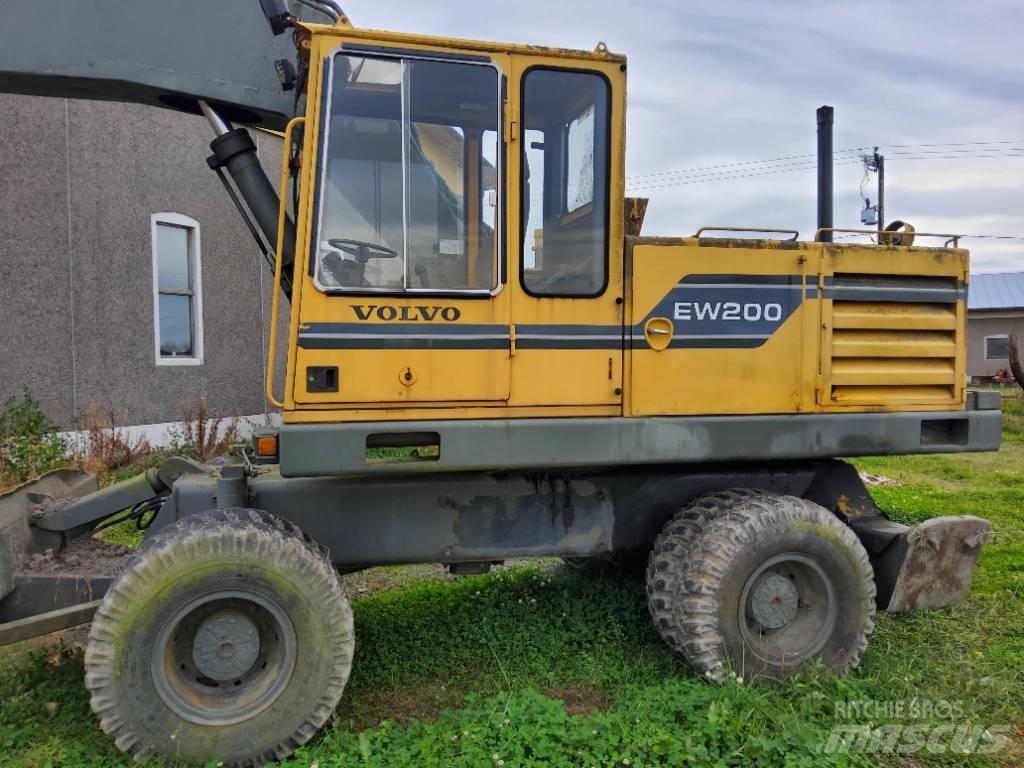 Volvo EW 200 轮式挖掘机