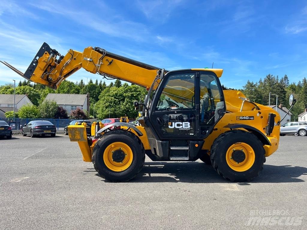 JCB 540-140 Sway / AC 伸缩臂叉装车|叉装车