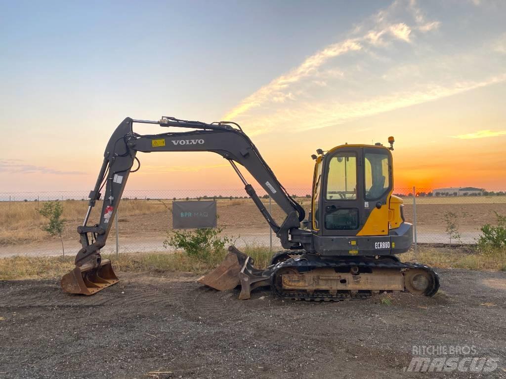 Volvo ECR 88 D 中型挖掘机