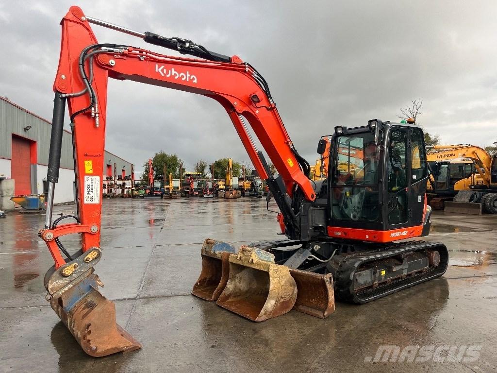 Kubota KX 080-4 中型挖掘机