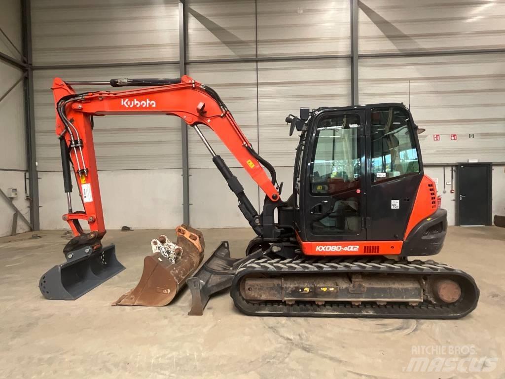 Kubota KX 080-4 A 2 中型挖掘机