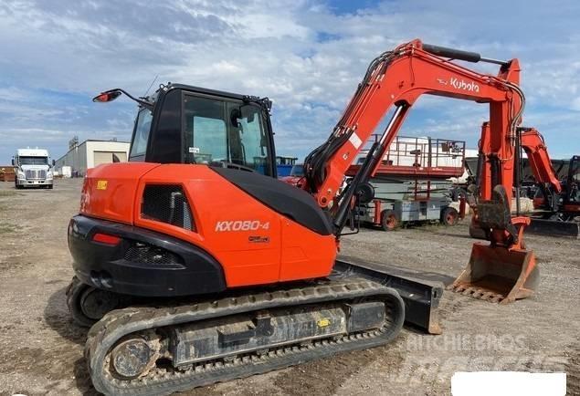 Kubota KX080-4S2 履带挖掘机