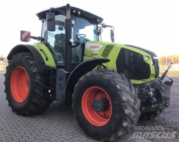 CLAAS AXION 870 拖拉机/农用车