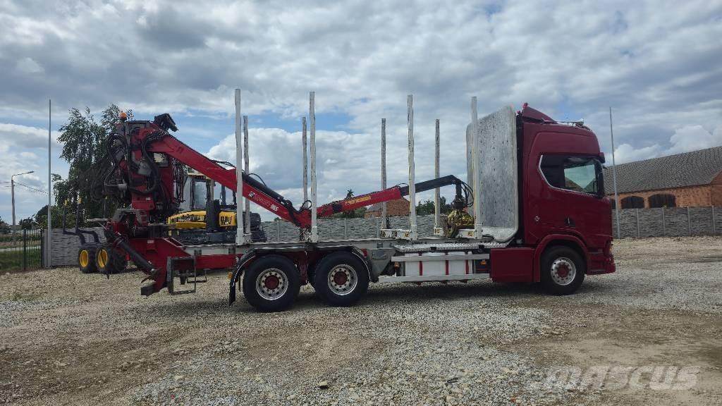 Scania R 650 木材运输车