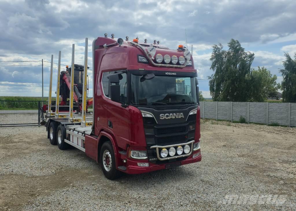 Scania R 650 木材运输车