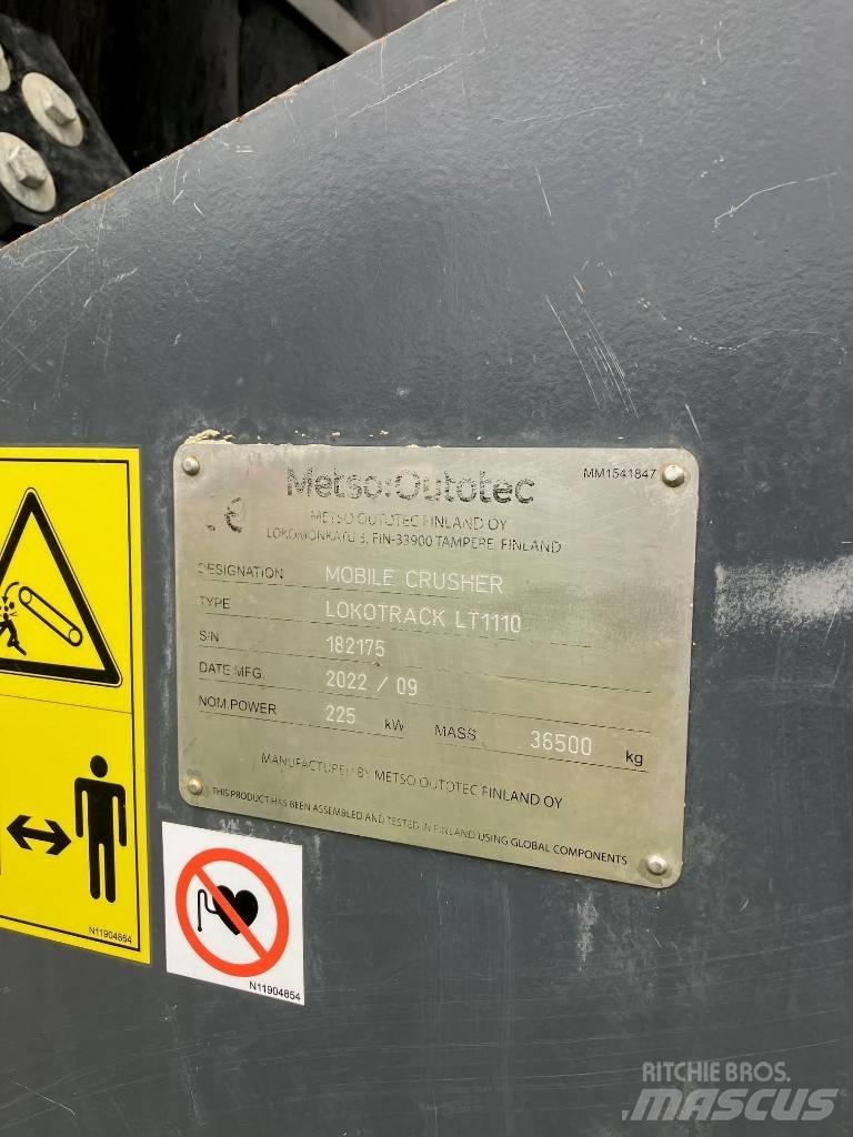 Metso LT 1110 移动式破碎机