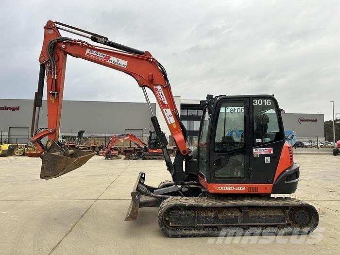Kubota KX080-4A2 中型挖掘机