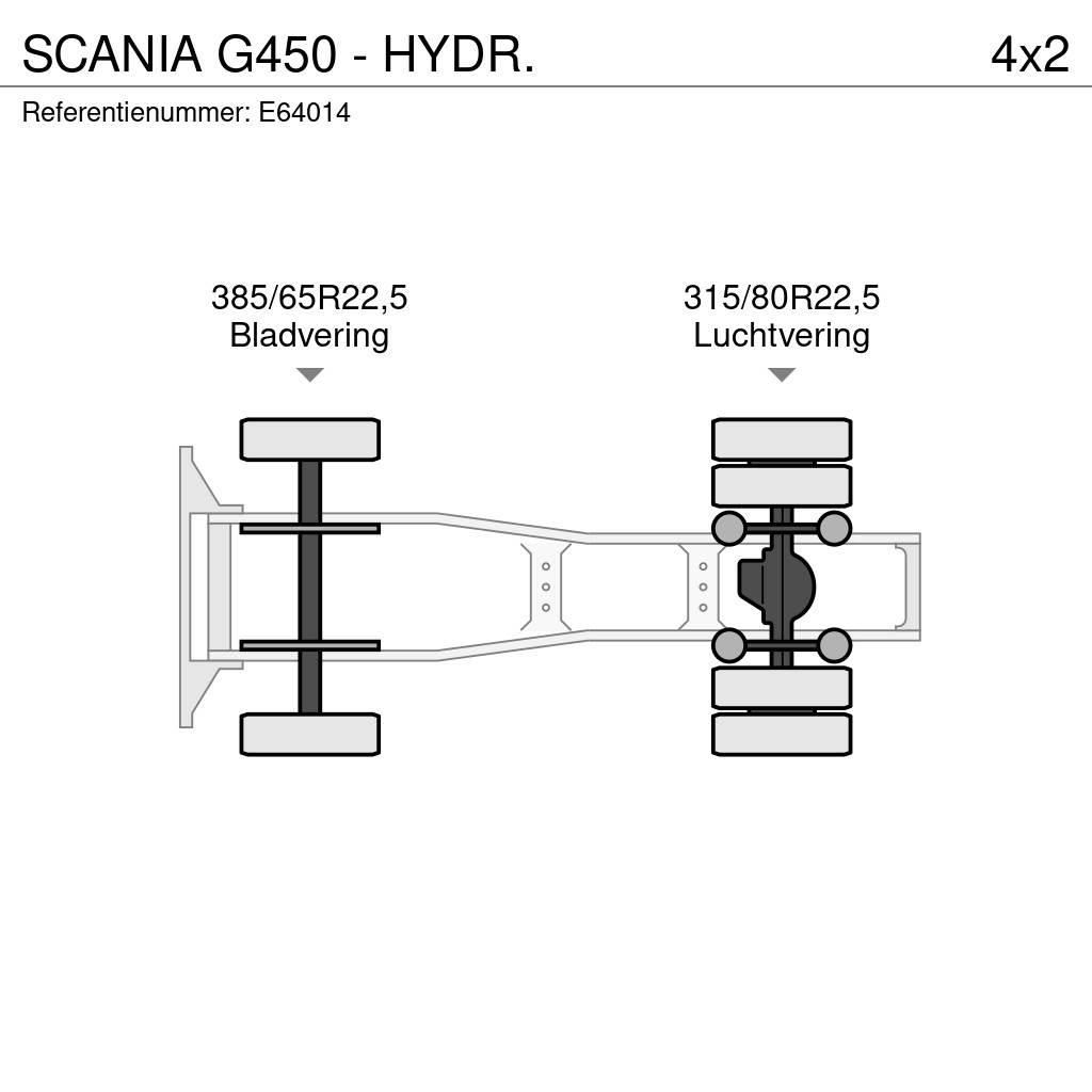Scania G450 - HYDR. 牵引车