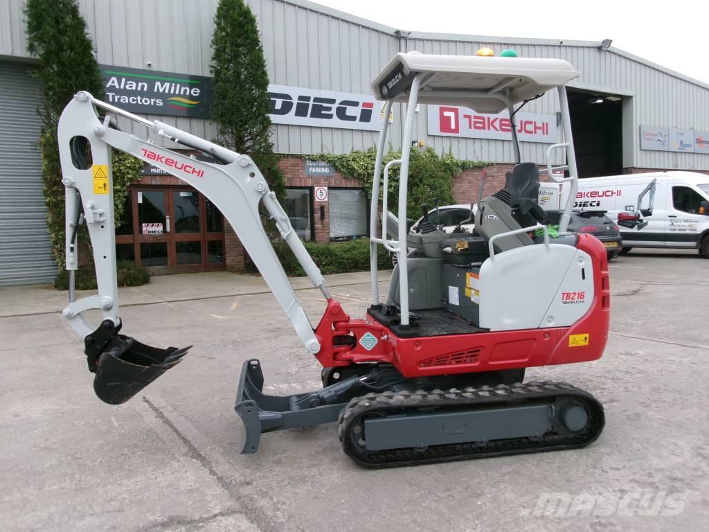Takeuchi TB 216 小型挖掘机