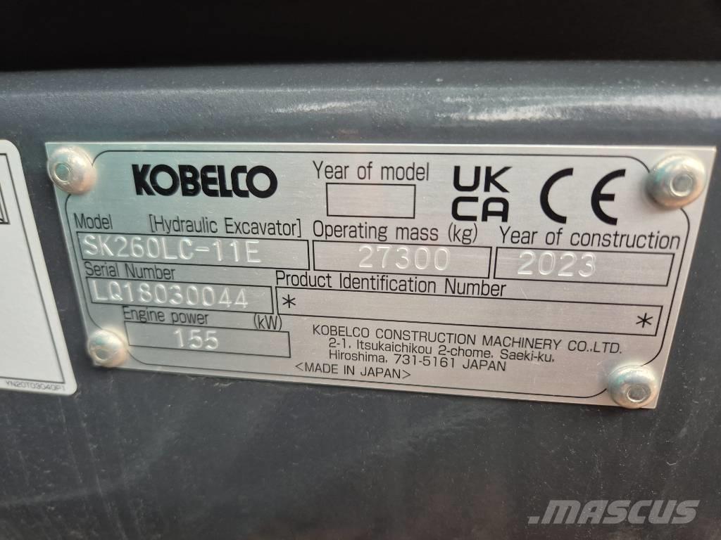 Kobelco SK260LC-11E 履带挖掘机