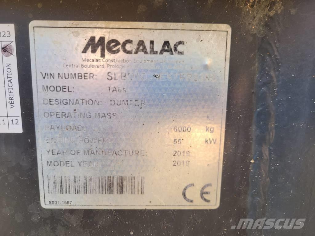 Mecalac TA 6.A 铰接式自卸车