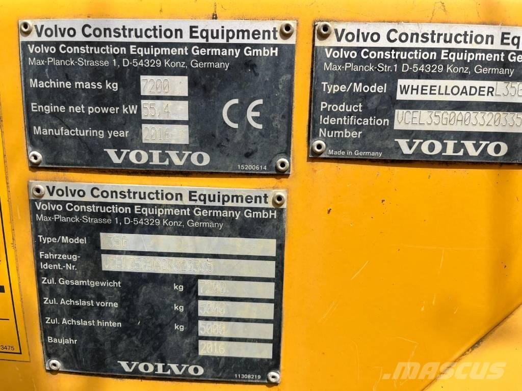 Volvo L 35 G 轮式装载机