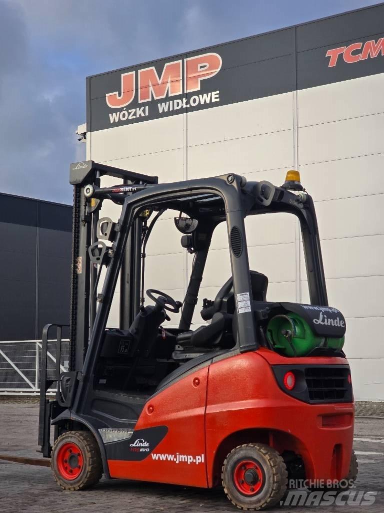 Linde H 16 T - 01 天然气叉车