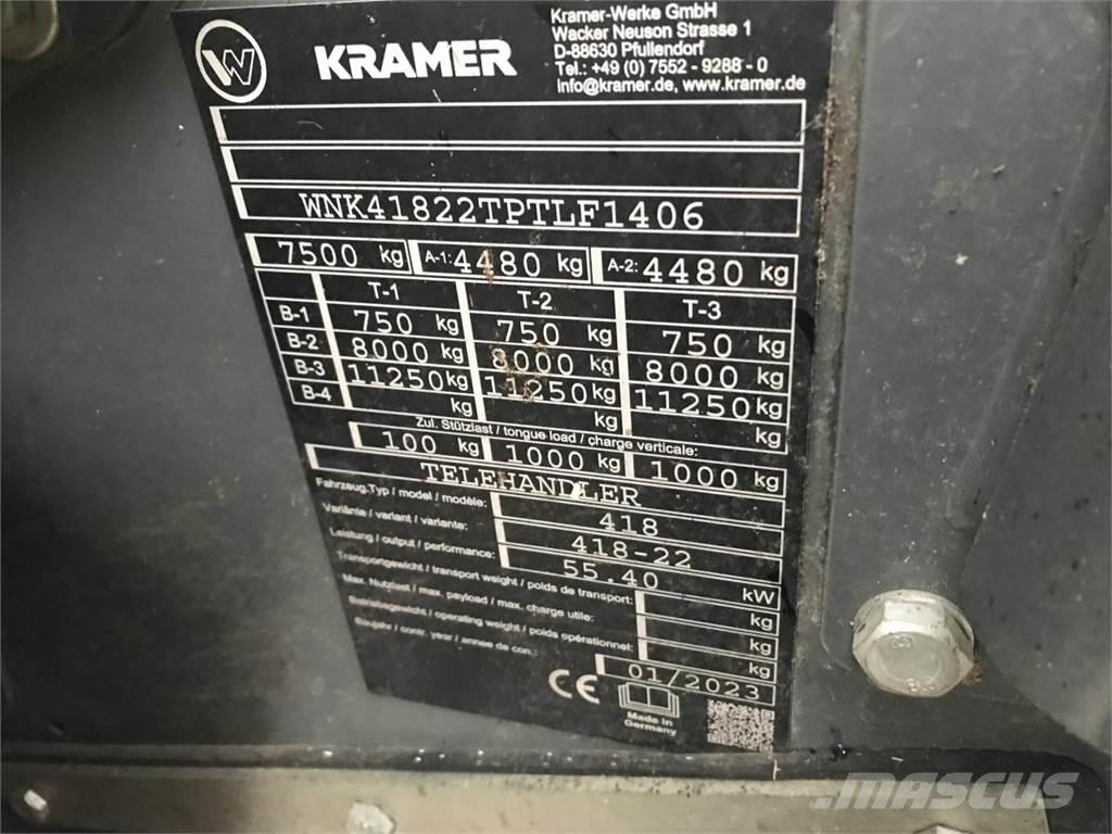 Kramer KT276 电动叉车