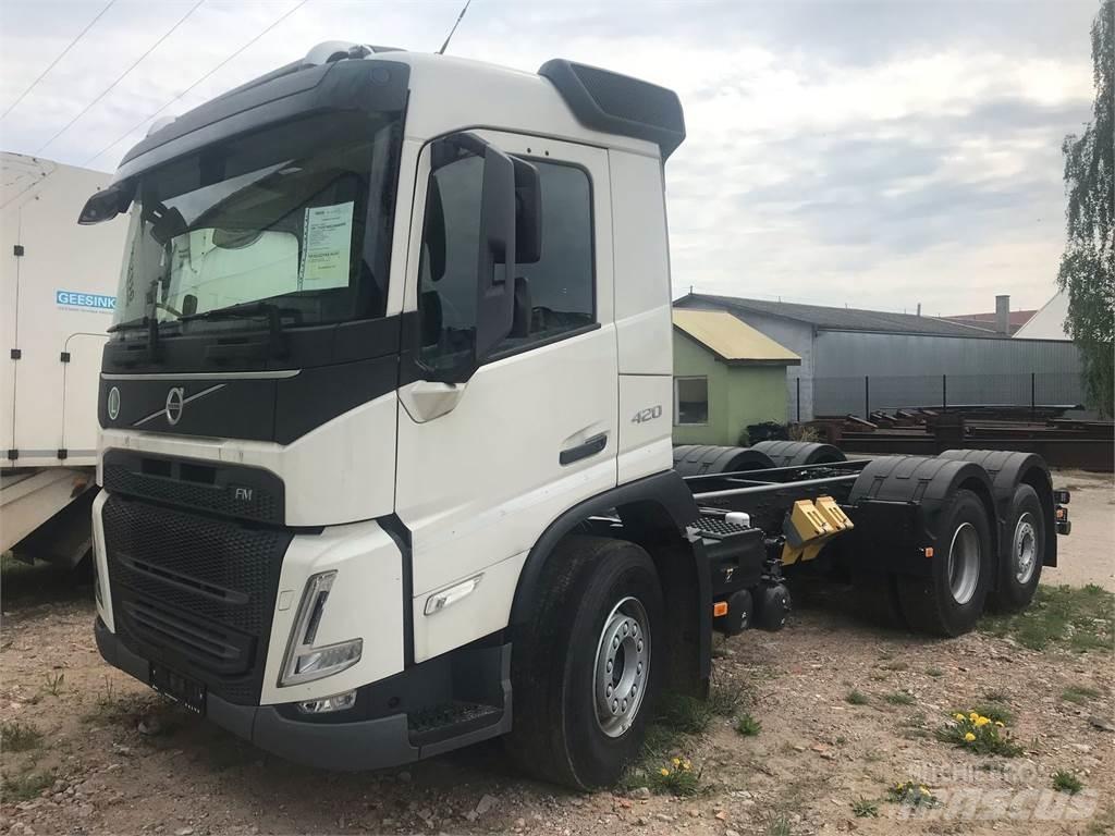 Volvo FM 420 6X2 平板车