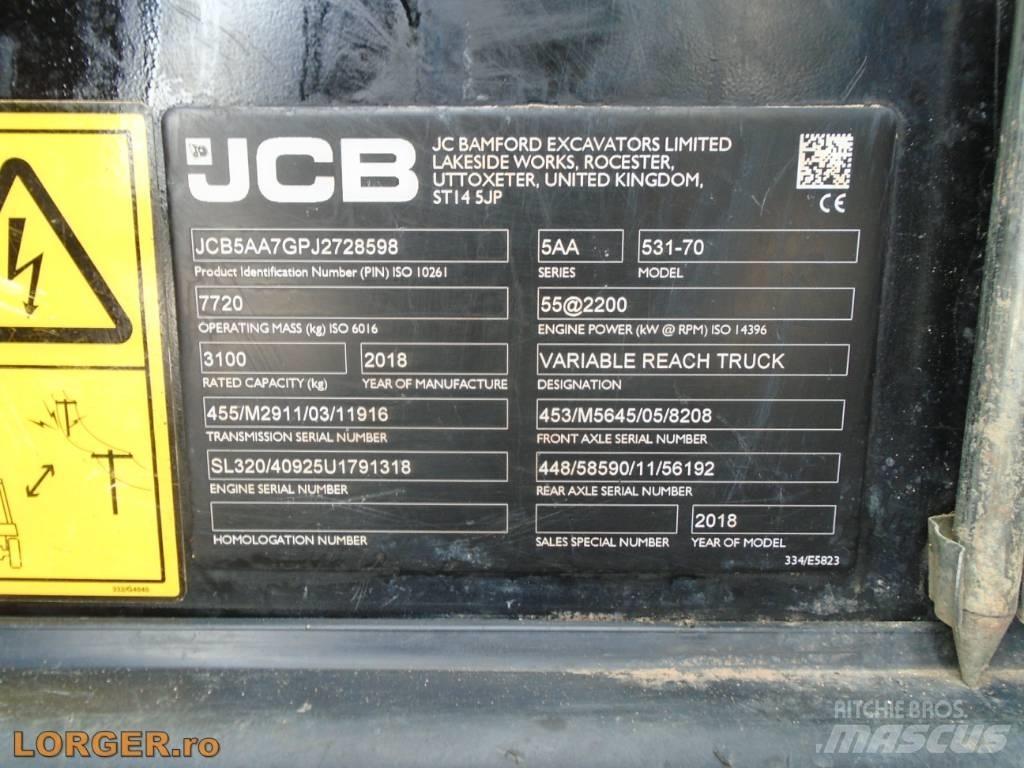 JCB 531-70 电动叉车