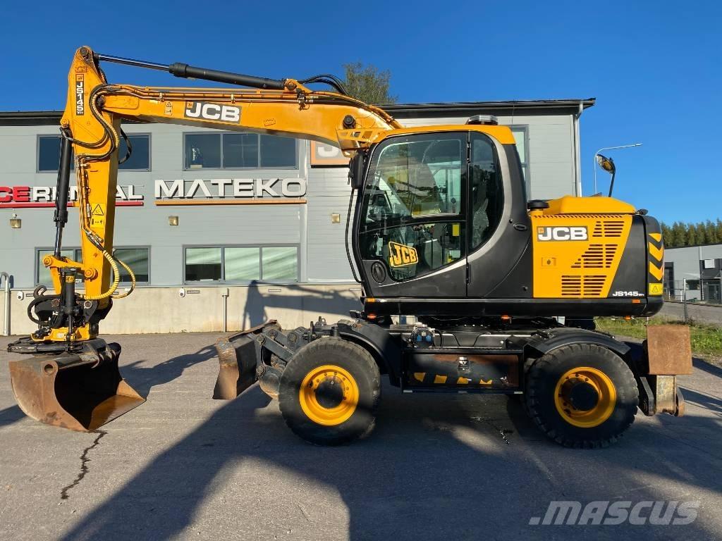 JCB JS145W T4i 轮式挖掘机